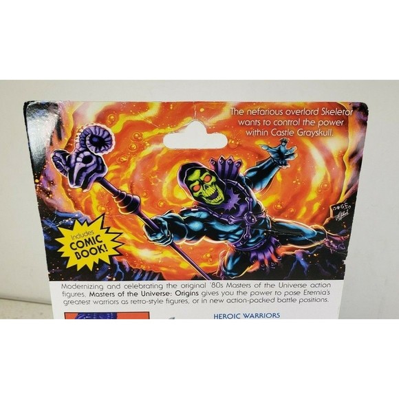 Masters of the Universe Origins Retro Play Skeletor 5.5 in. Action Figure Toy - Picture 7 of 12